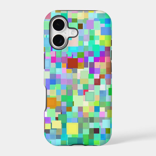 Colourful Mosaic Pattern #3 (Back)