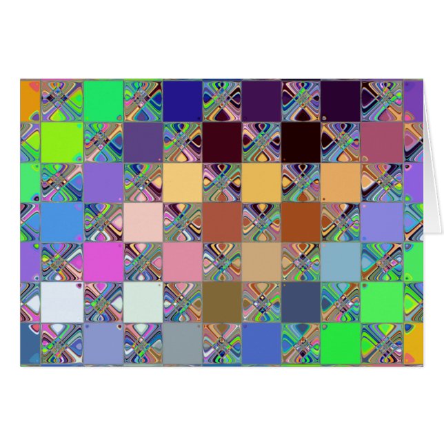 Colourful Mosaic Tiles (Front Horizontal)
