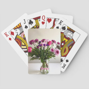 Colourful Mother’s Day Mama Bouquet+ Custom Option Playing Cards