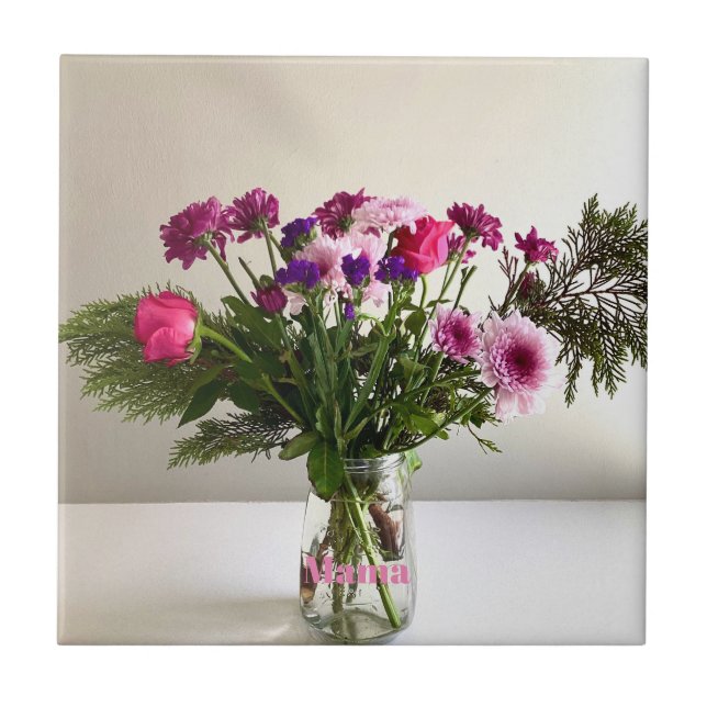Colourful Mother’s Day Mama Bouquet+ Custom Option Tile (Front)