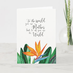 colourful mothers day card by Ozias