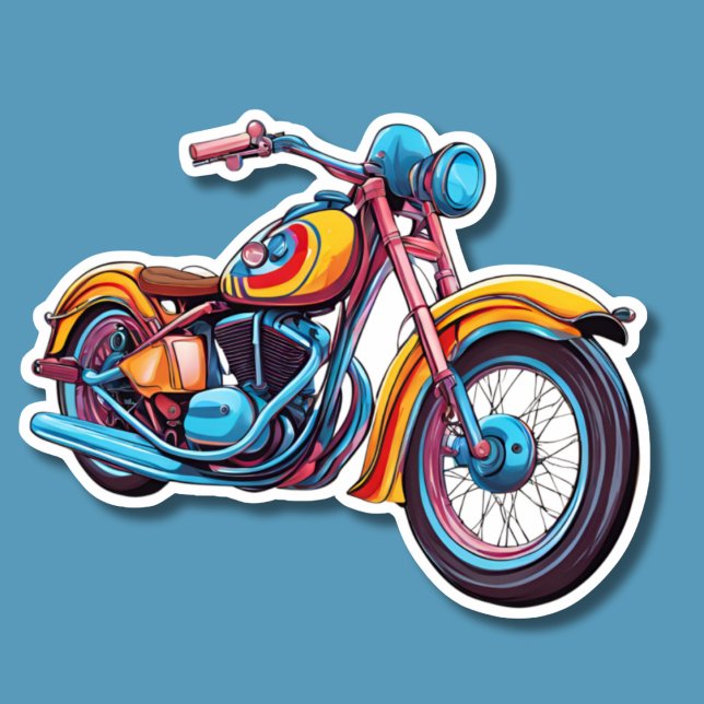 Colourful Motorcycle Waterproof (Creator Uploaded)
