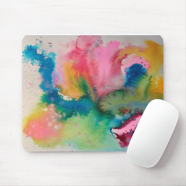 Colourful Mousepad (With Mouse)