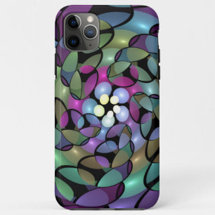 Colourful Movements Abstract Trippy Fractal Art iPhone 11 Pro Max Case