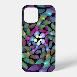 Colourful Movements Abstract Trippy Fractal Art iPhone 12 Case