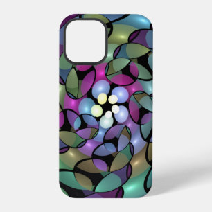 Colourful Movements Abstract Trippy Fractal Art iPhone 12 Pro Case