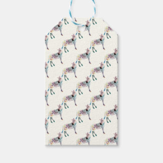Colourful Mr Zebra Gift Tags