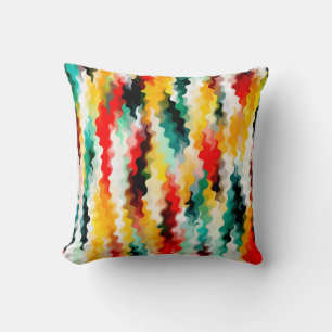 Colourful Multicolored Pattern Cushion