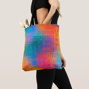 Colourful Multicolored Pattern Tote Bag