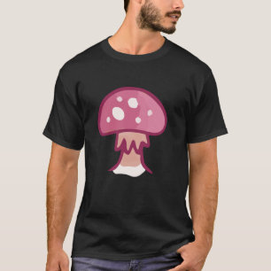 Colourful Mushroom on Meadow Comic Graphic for Men T-Shirt