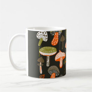 Colourful Mushrooms: Fairy Collection Coffee Mug
