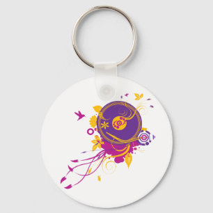 Colourful Music Keychain