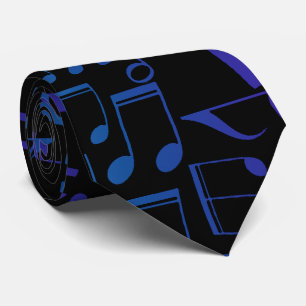 Colourful Music Notes Musicians Music Lovers  Tie