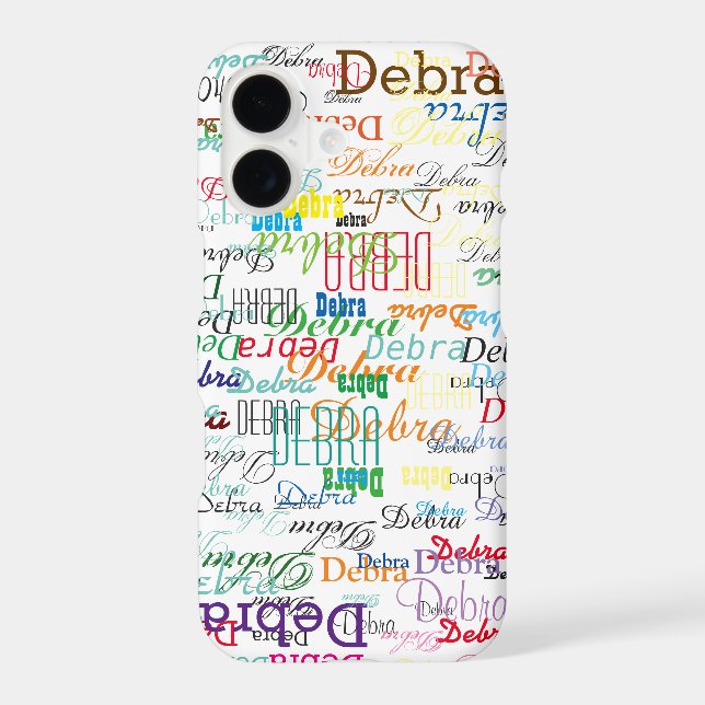 colourful name personalised (Back)