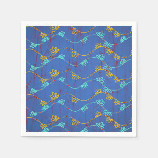 Colourful Napkin with African fabric pattern
