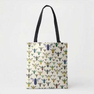 Colourful Native Bees Tote
