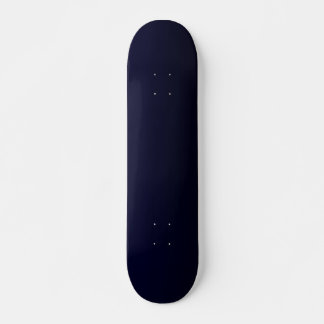 Colourful Navy Blue Watercolor Skateboard