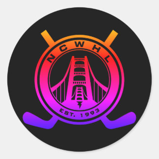 Colourful NCWHL Stickers