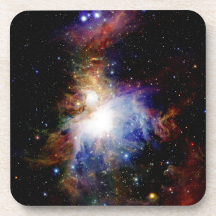 Colourful Nebula Coaster