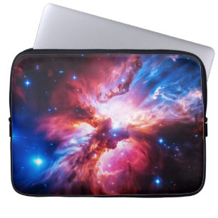 Colourful Nebula Galaxy Space Stars Cosmic Univers Laptop Sleeve