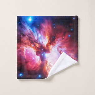 Colourful Nebula Galaxy Space Stars Cosmic Univers Wash Cloth