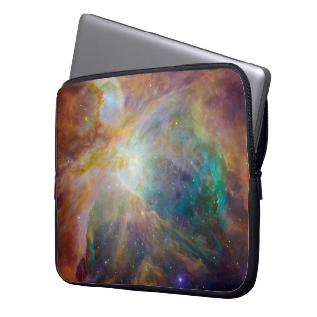 Colourful Nebula Laptop Sleeve (Front Left)