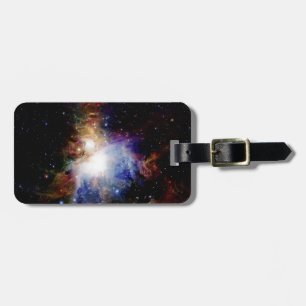 Colourful Nebula Luggage Tag