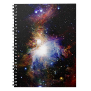 Colourful Nebula Notebook