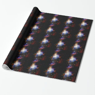 Colourful Nebula Wrapping Paper