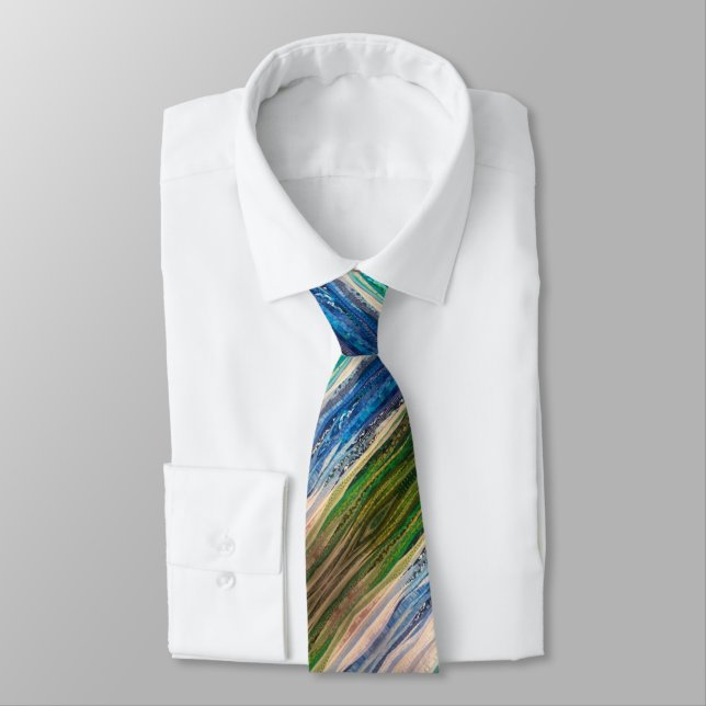 colourful neck tie (Tied)