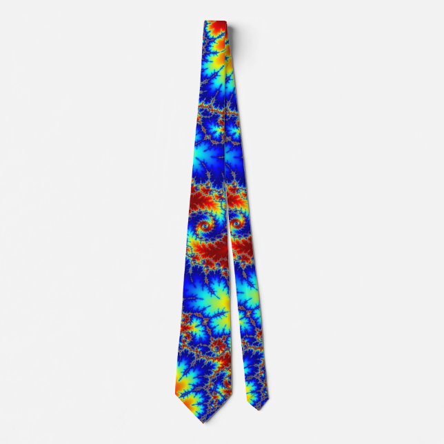 colourful neck tie Mandelbrot (Front)