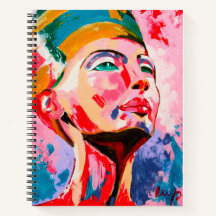 Colourful Nefertiti
