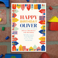 Colourful Neighbourhood Kids' Birthday