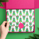 Colourful Neon Typographic HO HO Christmas Tree Tissue Paper<br><div class="desc">Add a pop of neon under your Christmas tree with our festive, fun, and neon-colourful tissue paper. Our design features a fun festive typographic design "Ho Ho Ho" and a bold neon Christmas tree design. Bright Yellow, green, magenta, and teal colours are used to create a bright and festive modern...</div>
