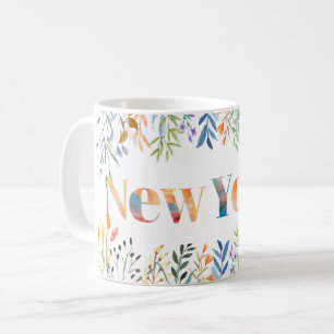 Colourful New York City Coffee Mug