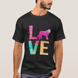 Colourful Newfoundland Dog Mum Gifts Newfoundland T-Shirt