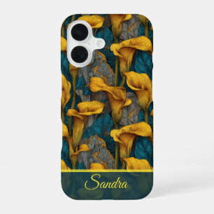 Colourful Newlywed Gift Calla Lilies Flower Name iPhone 16 Case