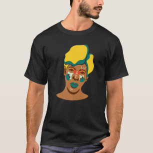 Colourful Non Binary Genderqueer Lgbtq+ T-Shirt