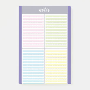 Colourful Note Boxes  