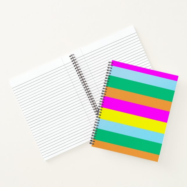 colourful notebook (Inside)