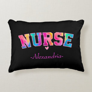 Colourful Nurse Decorative Cushion