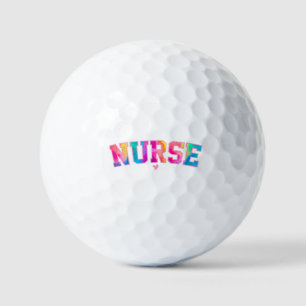 Colourful Nurse Golf Balls
