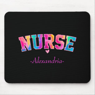 Colourful Nurse Mouse Mat
