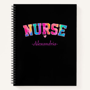 Colourful Nurse Notebook