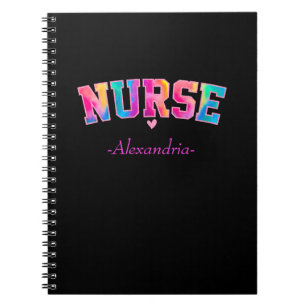 Colourful Nurse Notebook
