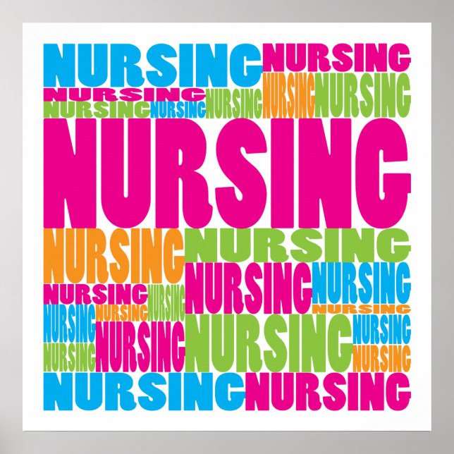 Colourful Nursing Poster (Front)