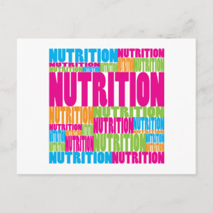 Colourful Nutrition Postcard