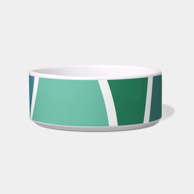 Colourful ocean waves bowl (Front)