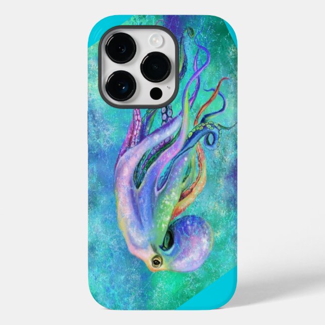 Colourful Octopus iPhone Case (Back)