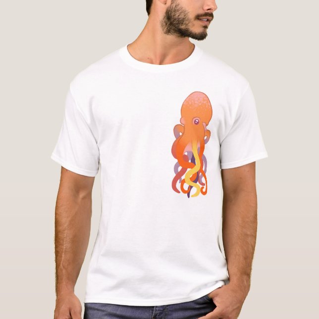 Colourful Octopus T-Shirt (Front)
